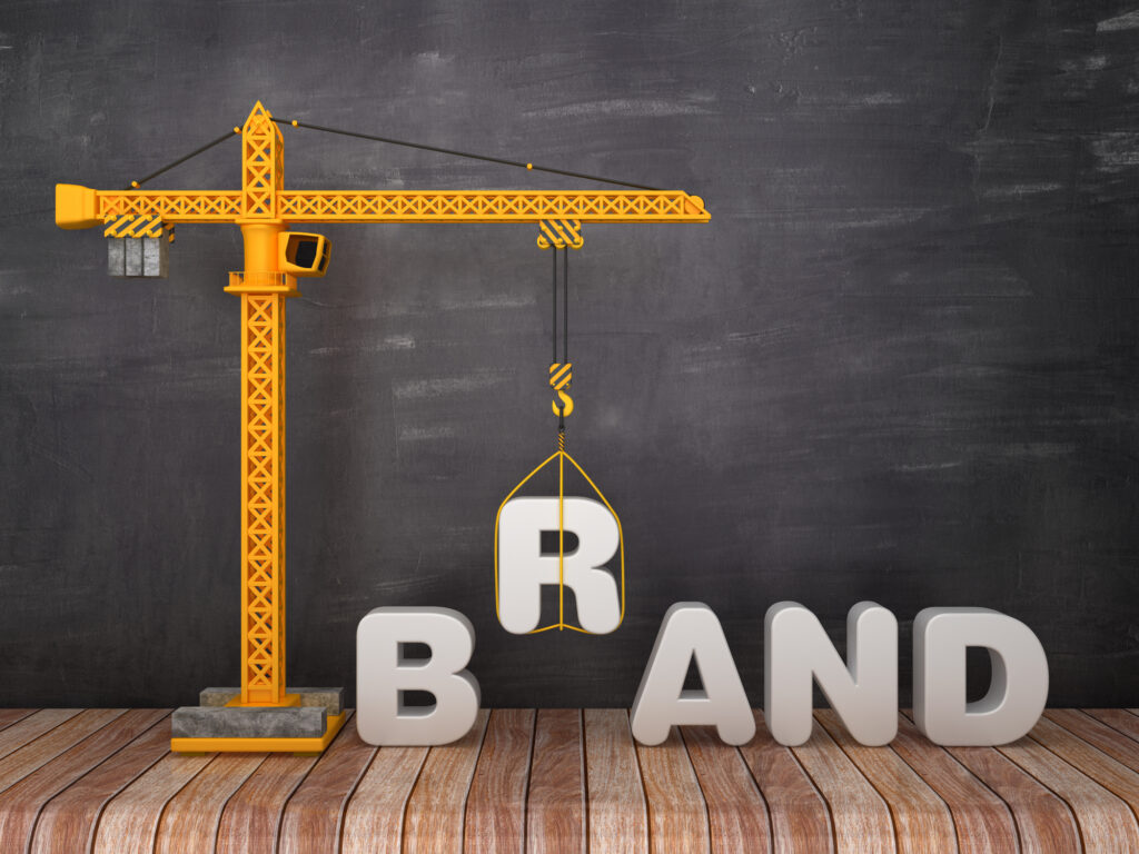 Image showing a Brand under construction